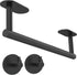 Paper Towel Holder Under Cabinet, Self Adhesive or Wall Mounted SUS304 Stainless Steel for Kitchen, Bathroom (Matte