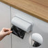 Apricot Trash Bag Dispenser Roll Holder, Kitchen Plastic Bag Holder for Wall Mount Garbage Bag Storage