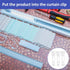 Vertical Blind Replacement Parts Repair Tabs White Stems for Vertical Blinds Curtain Accessories (12 Pieces)