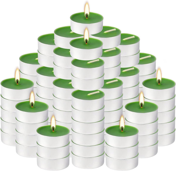 fclayvts 100 Pack Scented Tealight Candles 4 Hours, Spring Aromatherapy Candles for Votive