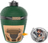 Charcoal Ash Basket for Large Big Green Egg Grill, Heavy Duty Porcelain Steel Fire Basket also Fits Kamado Joe Classic