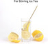 4 PCS 6.7 Inches Long Handle Coffee/Tea Spoons, Gold, Stainless Steel Ice Tea, Espresso Spoons for Stirring