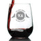 50th Birthday Dog Years Stemless Wine Glass Gift - Unique Funny Bday Gifts for Women & Men Turning 50, Large 17 Ounce