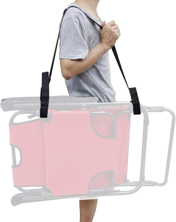 YYST Carry Strap for Beach Chair Folding Chair - Easy to Use & Carry, 1/PK (Chair Not Included)