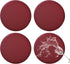 FUANGUI Bar Stool Covers Round Set of 4, Waterproof PU Bar Stool