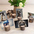 Wedding Table Card Holder, 10Pcs Stump Shape Place Card Holder Stand for Party