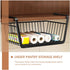 Zerodeko Under Shelf Basket - Hanging Wire Storage Baskets for Kitchen Pantry, Desk, Bookshelf Organizer
