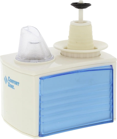 Comfort Zone Ultrasonic Turn Bottle into into Personal Portable Humidifier - 6 Hour Operation - Whisper Quiet, Travel, white (CZHD20) by Comfort Zone