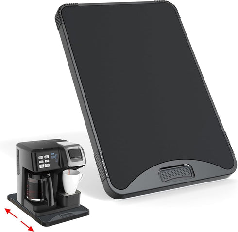 ARGOMAX Rolling Tray for Appliances, Coffee Maker Slider, 10.3'' W × 15.3'' D, Suitable for Coffee Machines, Air Fryers