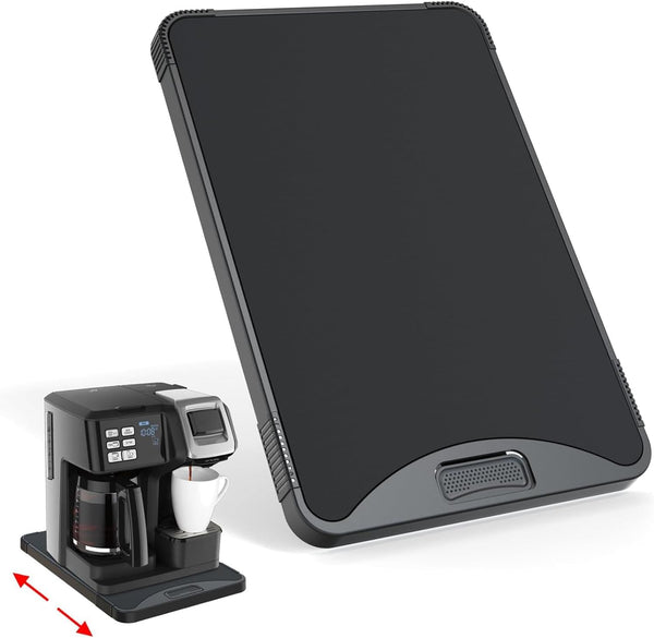 ARGOMAX Rolling Tray for Appliances, Coffee Maker Slider, 10.3'' W × 15.3'' D, Suitable for Coffee Machines, Air Fryers