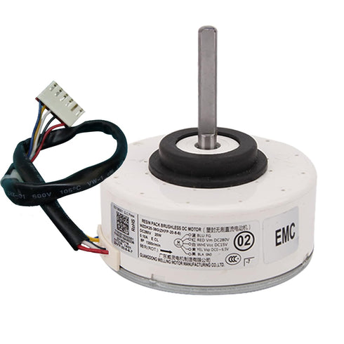 Air Conditioner Indoor Motor WZDK20-38G, 20W DC Brushless Fan Motor for Home Use