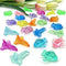 HappyFiller 75 Pcs Acrylic Mini Planes Small Plastic Airplane Bulk 9 Colors