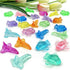 HappyFiller 75 Pcs Acrylic Mini Planes Small Plastic Airplane Bulk 9 Colors