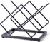 Countertop Wine Rack - 5 Bottle Freestanding Modern Gold Metal Small Wine Holder for Cabinet, Pantry