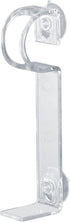 CA120-4 Window Candle Holders: Pack of 4 with 2 Suction Cups and Plastic L-Shaped Safety Bracket for Candles