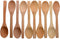 10 Pcs 7 inch Ecofriendly Handle Long Wooden Spoons, Coffee Honey Tea Stirrer Tableware