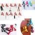 Creative Wall Climbing Villain Refrigerator Magnets, Magnet Key Hanging in Orange, Blue, Red, Green