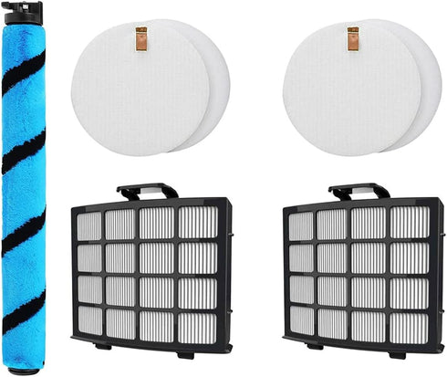 Soft Brush Roll and 2 Filters Kit, Compatible with Shark Vertex & Rotator AZ2000, AZ2000W, AZ2002 Vacuums