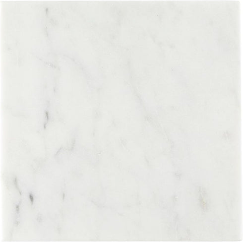 Santa Barbara Design Studio Marble Charcuterie Board, Cheese Board Cutting Board, 6" Square, White