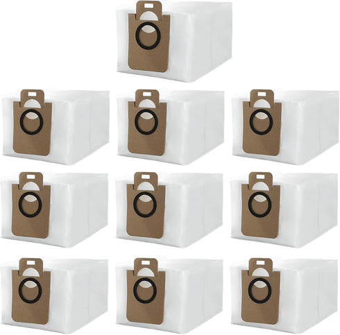 10 Pack Vacuum Bags for iHome AutoVac Nova S1 Pro Robot Vacuum Cleaner, Replacement Dust Bags