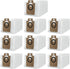 10 Pack Vacuum Bags for iHome AutoVac Nova S1 Pro Robot Vacuum Cleaner, Replacement Dust Bags