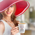 Personalized Custom Text Ceramic Latte Mug - I Love You Two Penguins, 12 Oz