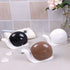3 3 PCS Cartoon Snail Shape Liquid Soap Shampoo Dispensers Storage Box Case Containers,Pump Press Push-Type,Liquid
