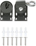 Sunshade Replacement Accessories, Metal Ring Installation Bracket for Coolaroo External Roller Blinds (Iron Bracket)