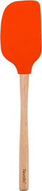 Tovolo Flex-Core Jumbo Spatula with Wood Handle - Orange Peel