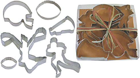 Dress My Cupcake Football Cookie Cutter Set, 6-Piece