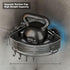 1 Pack Voldra Corner Shower Caddy Suction Cup, Corner Shower Shelves No Drilling, Aluminum Upgrade Suction Cup Shower