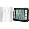 AMIR Refrigerator Thermometer, Wireless Indoor Outdoor Temperature Monitor with Audible Alarm (Battery not Included)