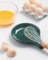 FE FUN ELEME Ceramic Spoon Rest for Kitchen Countertop, Large Lace Embossed Spoon Holder, 5.5inch Utensil Tray (Greener)
