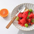 Retro Wooden Handle Spoon, Shovel Shape Stainless Steel Spoons, 4 Pcs Ice Cream Fruit Spoons