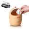 QLFJ-FurDec Cute Desktop Trash Can Wastebasket with 90 Trash Bags, Creative Mini Countertop