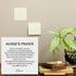 SOFEGY 5 5 Inches Nurse's Prayer Decor Nursing Graduation Gift Nurse Decorations Home Office Wood Sign for Desk Table