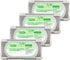 4 Packs Refrigerator Deodorizer (60g Each), Fonday Odor Eliminator for Fridges, Bamboo Activated Charcoal
