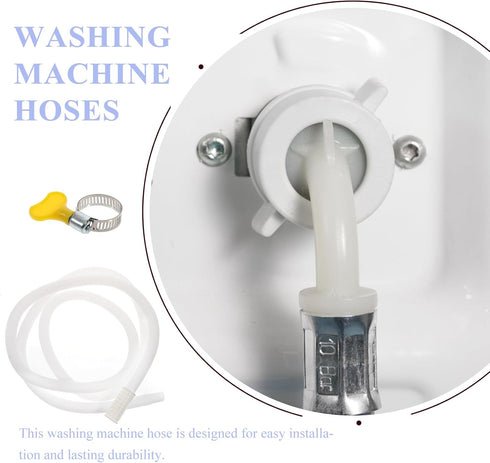 DOITOOL Air Conditioner Drain Hose for Portable Washing Machine, Inlet Hose for Washer Machine Drain Hose