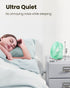 Gaiatop USB Desk Fan, 3 Speeds, 5.5 Inch Portable Small Fan, Quiet Table Fan, 90° Rotate for Bedroom, Home, Office