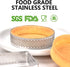 Guowall Stainless Steel Cake Ring, Multi Shaped Pastry Food Ring, Nonstick DIY Baking Tools - 8pcs