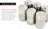 Gift Set Spice Jar with Shaker Tops, Food Seasoning Bottle with Travel Bag, Set of 6 Kitchen Gadget for Camping