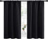 NICETOWN Halloween Black Out Curtain Panels - Energy Smart Thermal Insulating Drapes for Small Window (2 Panels)