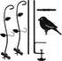 yosager Deck Pole Bird Feeding Station Kit, Multi Hook Bird Feeder Hanging Kit with Adjustable Branches