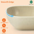 Homienly Soy Sauce Dishes, Wheat Straw Small Bowls Set of 6-4.5 OZ Unbreakable Dipping Bowls for Side Dish