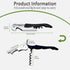 Professional Wine Opener - All-In-One Waiters Corkscrew, Best Choice for Sommeliers, 10 Packs