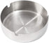 Juvale 5 Pack Stainless Steel Ashtrays - Round Patio Ashtray for Cigarettes, Indoor & Outdoor Use