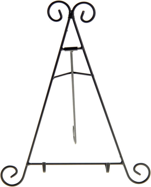 PowerTRC 12" Iron Display Stand for Holding Pictures, Books, Plates, Art, and More