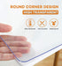 20x42 Inch 1.5mm PoPoTo Clear Desk Pad Cover Protector - Dining Room Table Cover, Plastic Tablecloth Protector, Vinyl