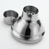 Pro Mixing 25oz Stainless Steel Cocktail Shaker, No Leaks, Solid Martini/Drink Shaker