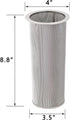 Cold Brew Coffee Filter for 1 Gallon Mason Jars, Stainless Steel Fine Mesh for Large Batch Brewing